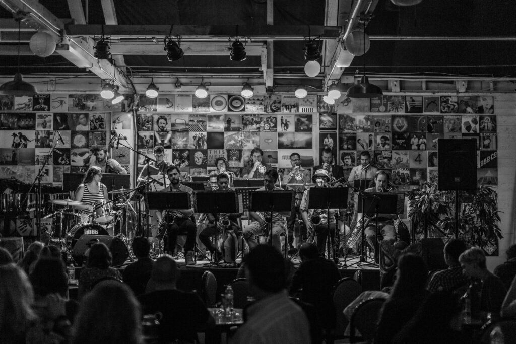 The 7th Street Big Band. Photo by Gabby Horlick.