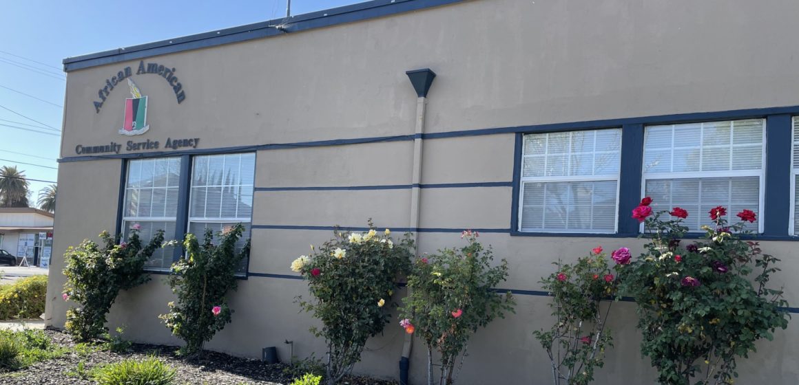 Exterior of the African American Community Services Agency building in San Jose