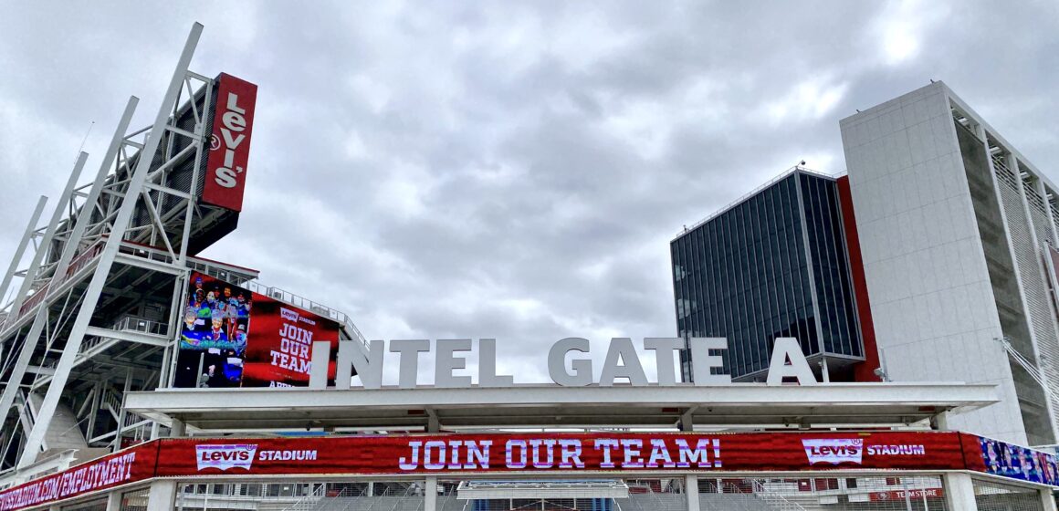 Levi's Stadium Intel Gate entrance