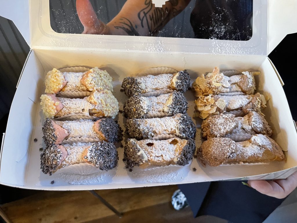 Holy Cannoli! Photo by Robert Eliason.