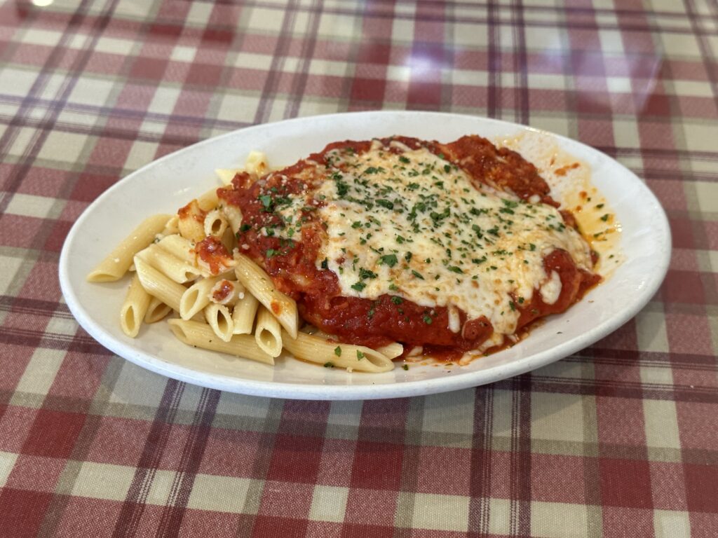 Chicken Parmesan. Photo by Robert Eliason.