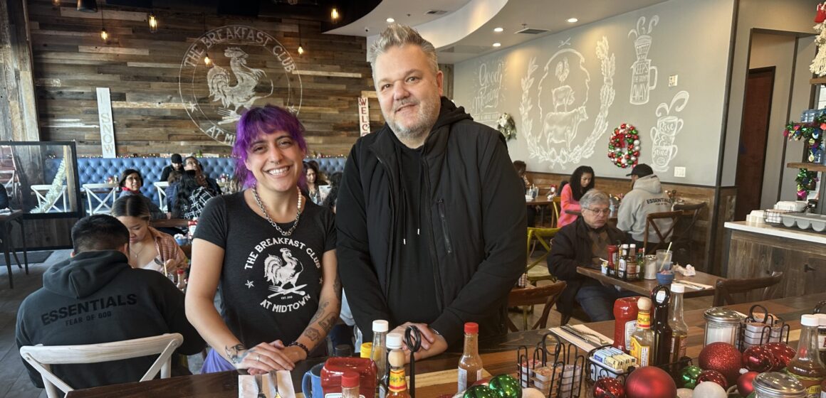 Veronica Cuebas and Spiro Tsaboukos. Photo by Robert Eliason.