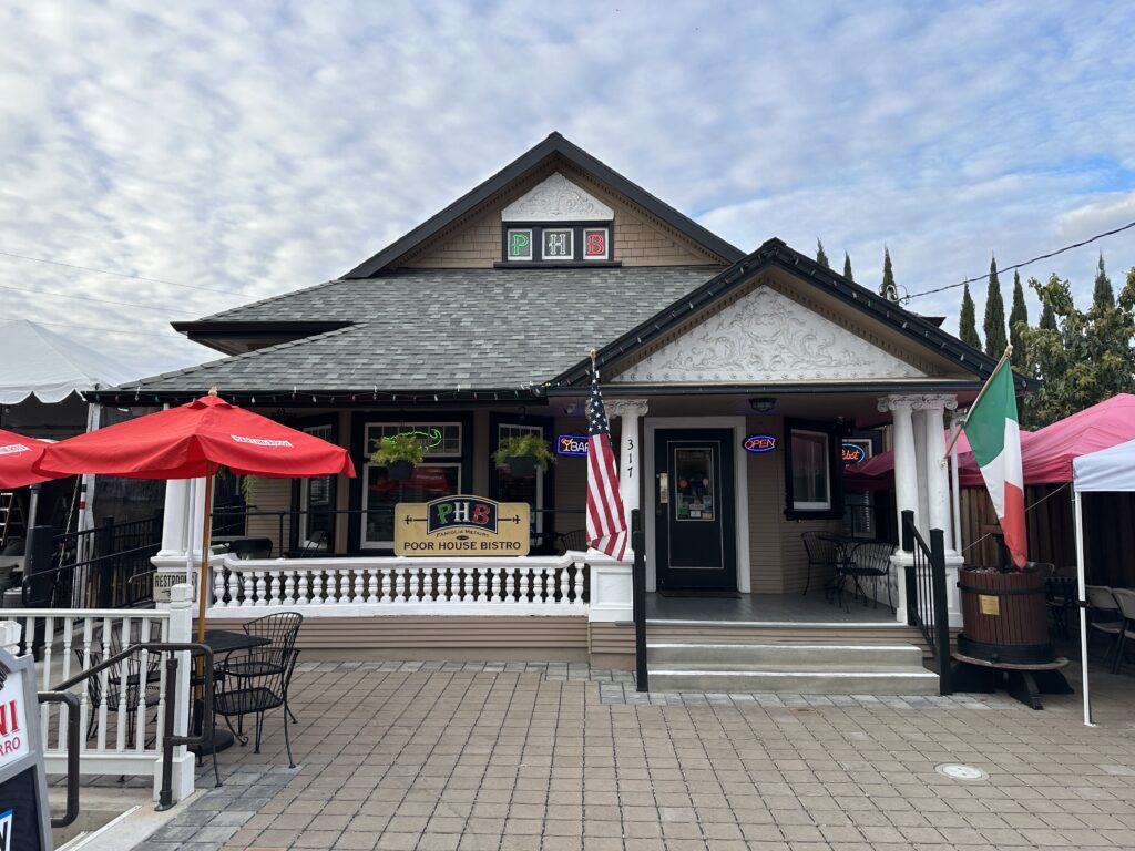 Exterior of a restaurant in San Jose