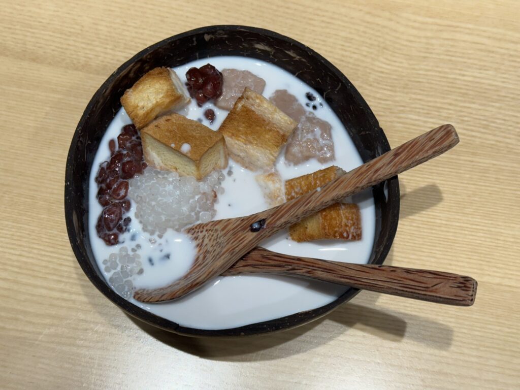 Falooda, a dessert dish served at Jun Bistro in Milpitas