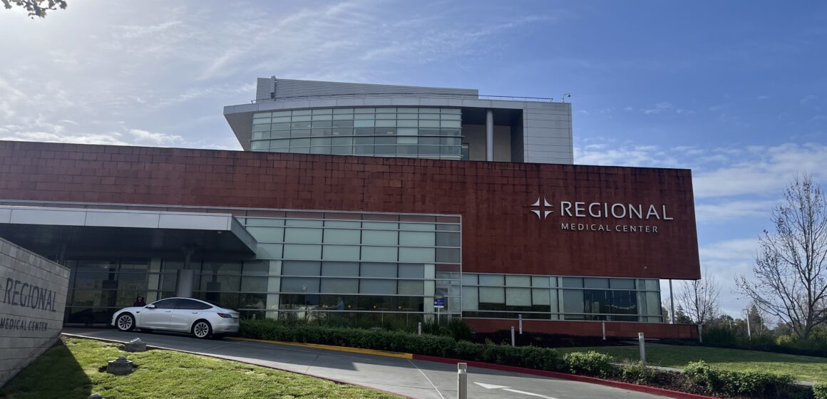 The exterior of Regional Medical Center in East San Jose